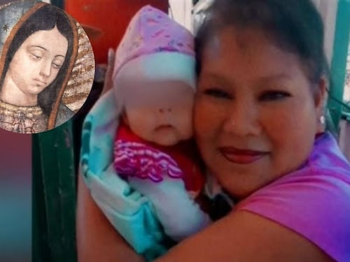 Video del funeral de la ‘Abuelita Heroína’; la velan con imagen de la Virgen de Guadalupe