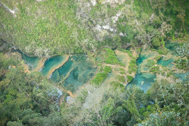Monumento Natural Semuc Champey. Foto: Conap