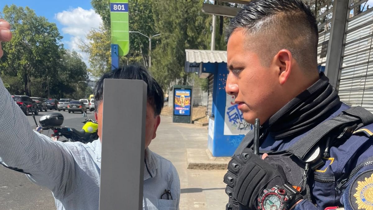 Asalto a bus. Foto: Amilcar Montejo