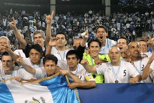 Hace 18 años, Guatemala tocó la gloria en el futsal y desató una fiesta inolvidable
