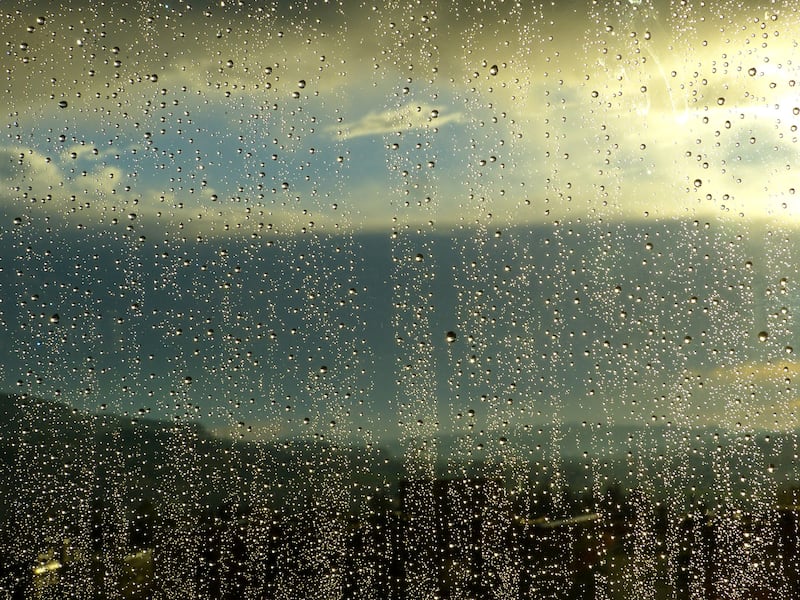 Se reportan lluvias en diferentes partes de la Ciudad este sábado