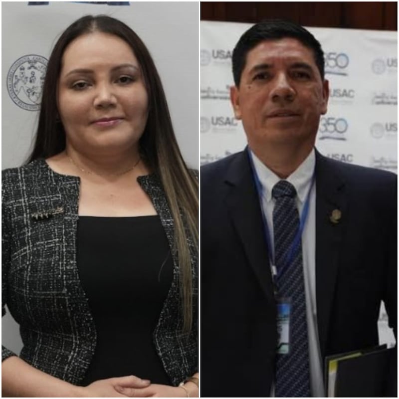 La Usac define a Julia Marisol Rivera Aguilera como magistrada titular y a José Luis Aguirre Pumay como suplente ante la Corte de Constitucionalidad (CC) para el período 2026-2031.