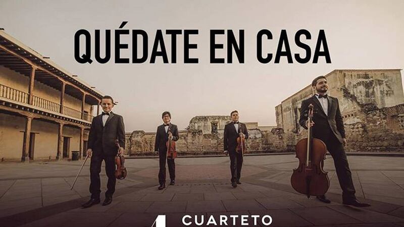 "Quédate en Casa" y disfruta del concierto virtual del Cuarteto Asturias