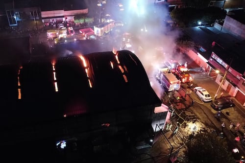 VIDEO. Comparten tomas áreas del voraz incendio en la zona 3