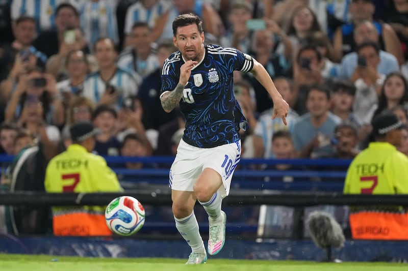 Messi busca jugar su sexto Mundial.