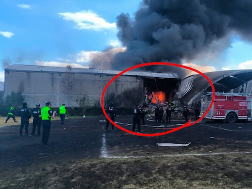 VIDEO. Así quedo una avioneta que tenia varios pasajeros tras estrellarse en México