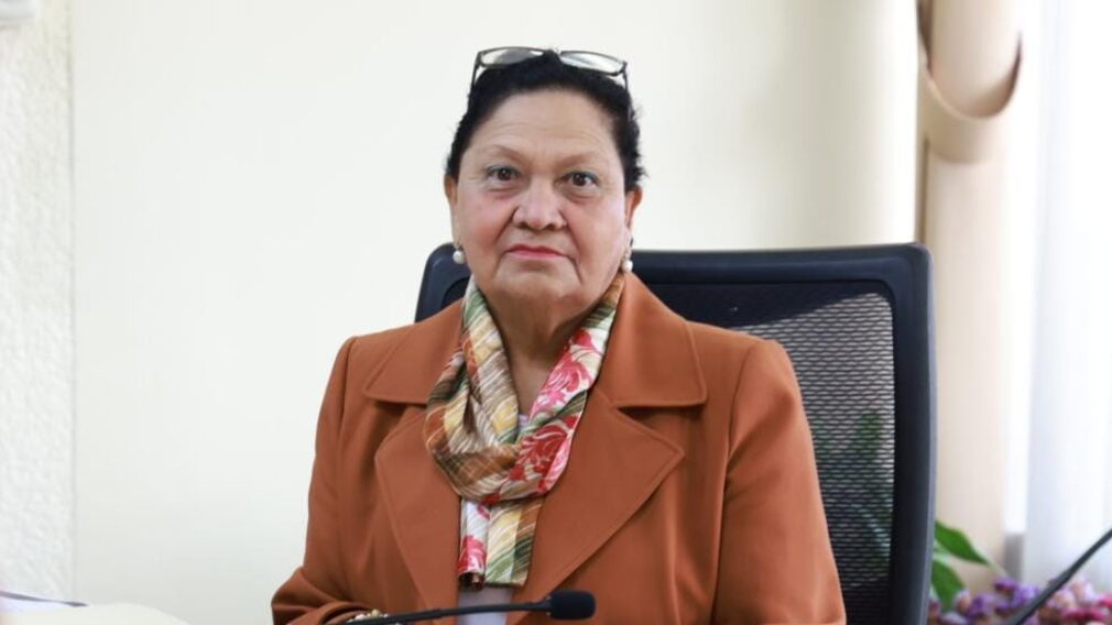 Los migrantes respaldaron la intención del presidente de remover a la fiscal general, María Consuelo Porras. Foto MP