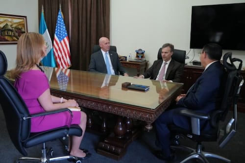 Guatemala recibe a Jorgan Andrews, ministro consejero de la Embajada de EE.UU.