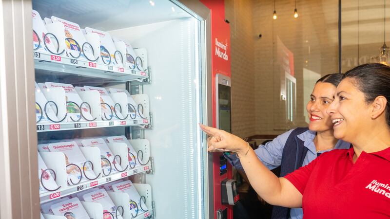 ¿Sabías que puedes apoyar a niños con cáncer por medio de Máquinas de Donación?