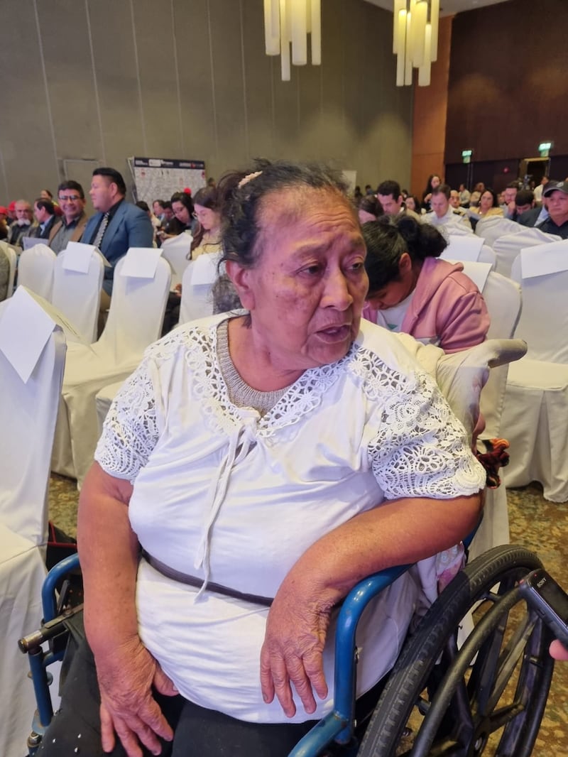 Un conductor ebrio atropelló hace 10 años a Aracely Chon Díaz en el Periférico y le amputaron la pierna izquierda.