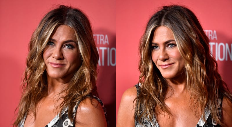 Jennifer Aniston y sus mechas face framing