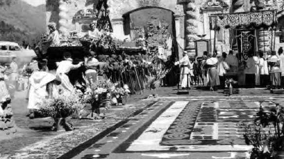 La solemne peregrinación se realizó con motivo de cumplirse 400 años de veneración a la imagen de Jesús de Candelaria; Cristo Rey.