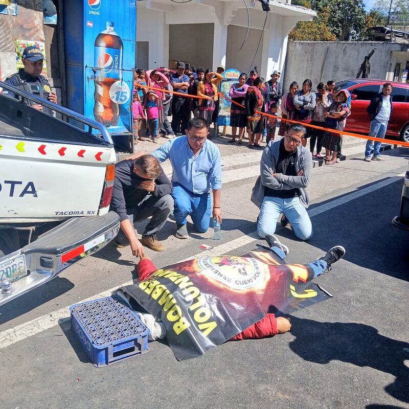 Accidente de tránsito deja una persona fallecida. Foto: CBV