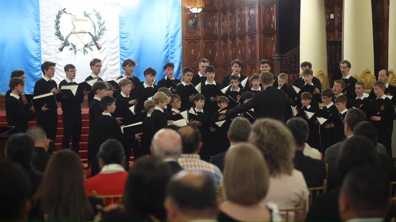 Alemania y Guatemala celebran 200 años de historia compartida con concierto en el Palacio Nacional. Foto: DCA