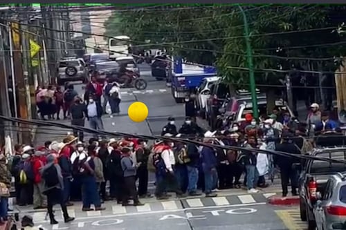 Listado de puntos que serán tomados por manifestantes este martes