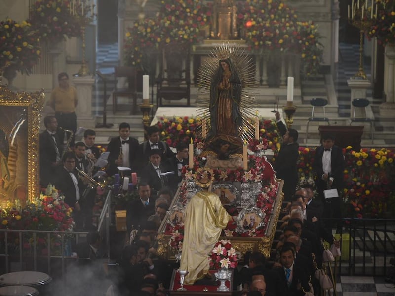 EN IMÁGENES | Multitudinario cortejo procesional de Nuestra Señora de Guadalupe