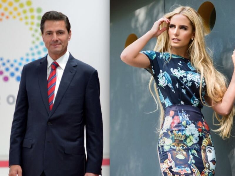 VIDEO. Captan a Peña Nieto en tremendo beso en la boca con Tania Ruiz
