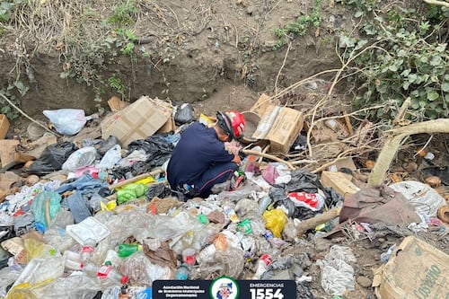 Localizan a recién nacido fallecido en basurero clandestino de la ruta al Puerto San José
