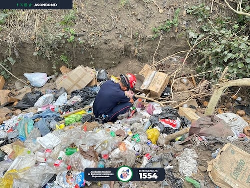 Localizan a recién nacido fallecido en basurero clandestino de la ruta al Puerto San José