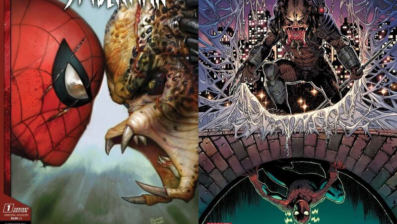 Spiderman vs Predator