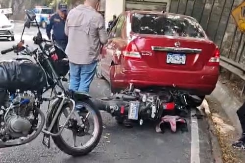 Reportan accidente múltiple en Boca del Monte minutos antes del cierre temporal de esa ruta