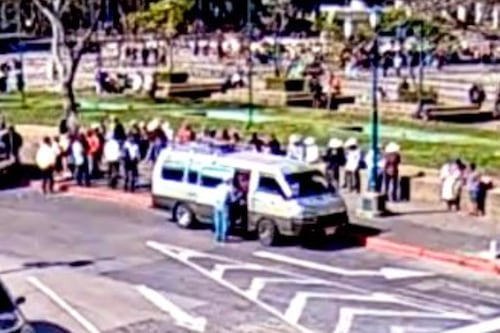 Veteranos militares manifiestan en zona 1