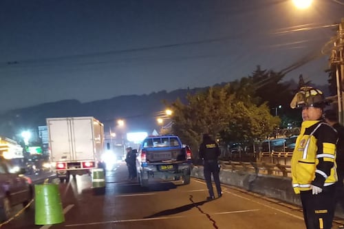 Hombre muere atropellado al cruzar la calle en ruta al Atlántico