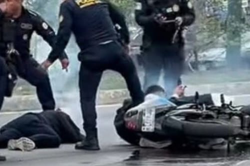 Muere segundo motoladrón que se enfrentó con la PNC en la ruta Interamericana