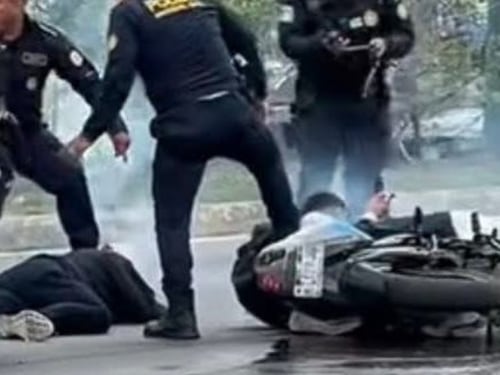 Muere segundo motoladrón que se enfrentó con la PNC en la ruta Interamericana