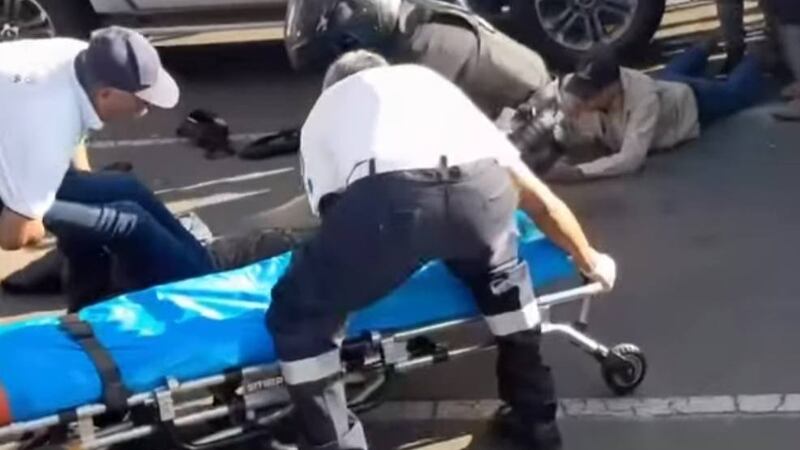 VIDEO. Ataque armado en el parqueo de Mercado Concepción, Villa Nueva