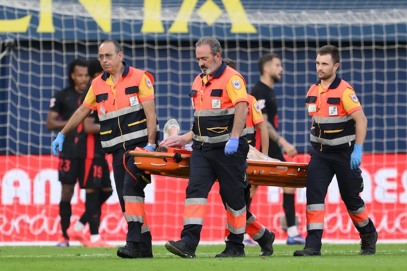 Marc-Andre ter Stegen sufrió grave lesión en el duelo ante Villarreal.