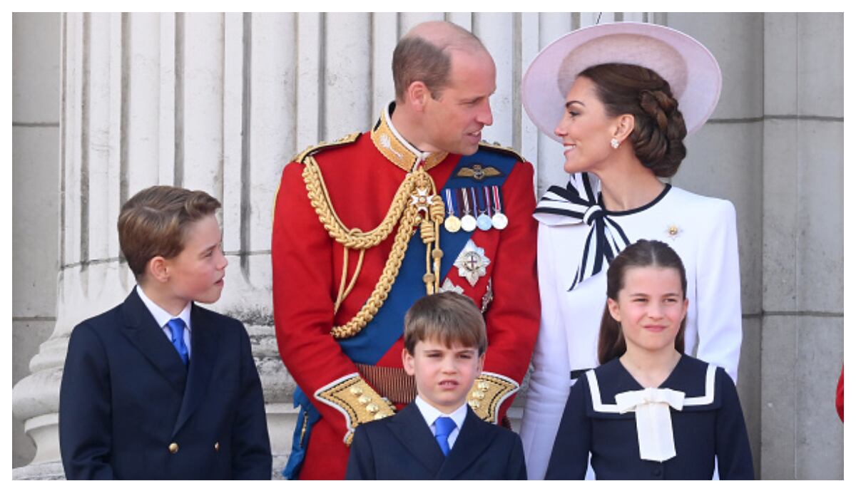 Kate Midddleton y su familia