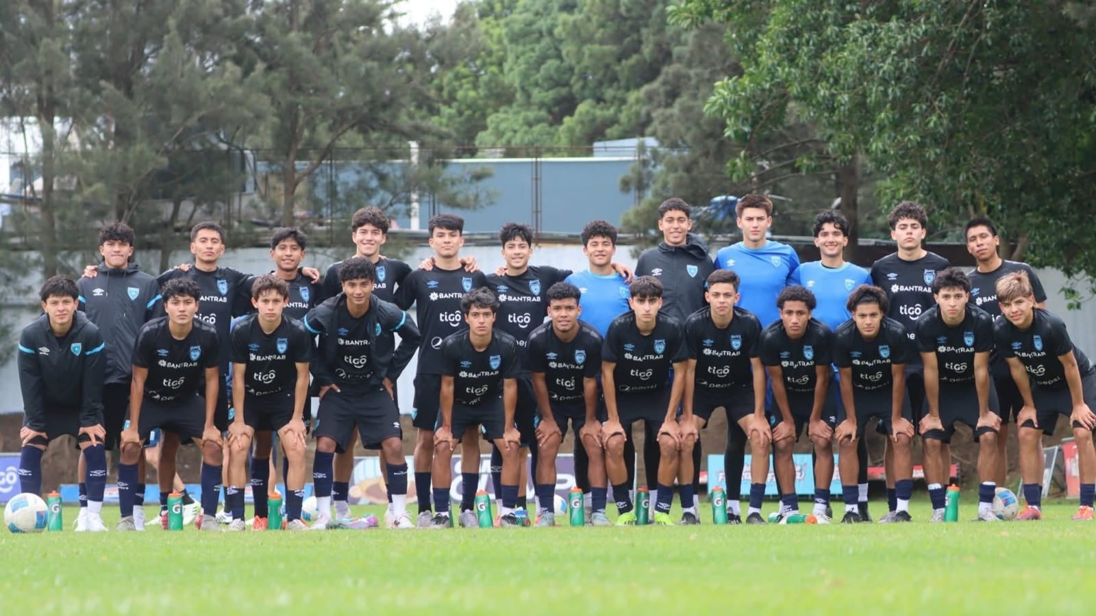 Selección Sub-17 de Guatemala. Foto: Fedefut
