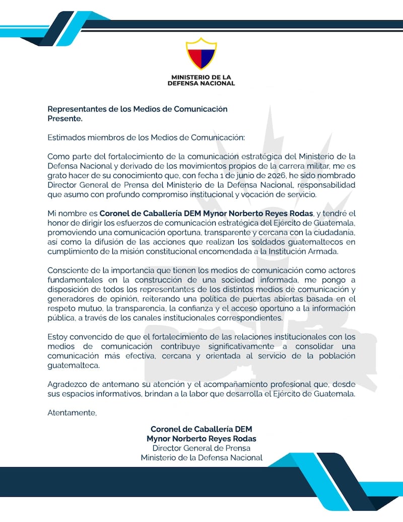 Dirección de Información y Divulgación del Ejército.