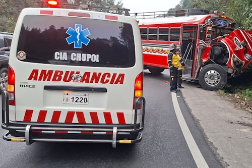 Dirección General de Transportes se pronuncia por accidente de transporte colectivo en ruta Interamericana