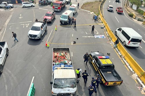 Accidente en la Interamericana deja a hombre fallecido y niño en estado delicado este sábado