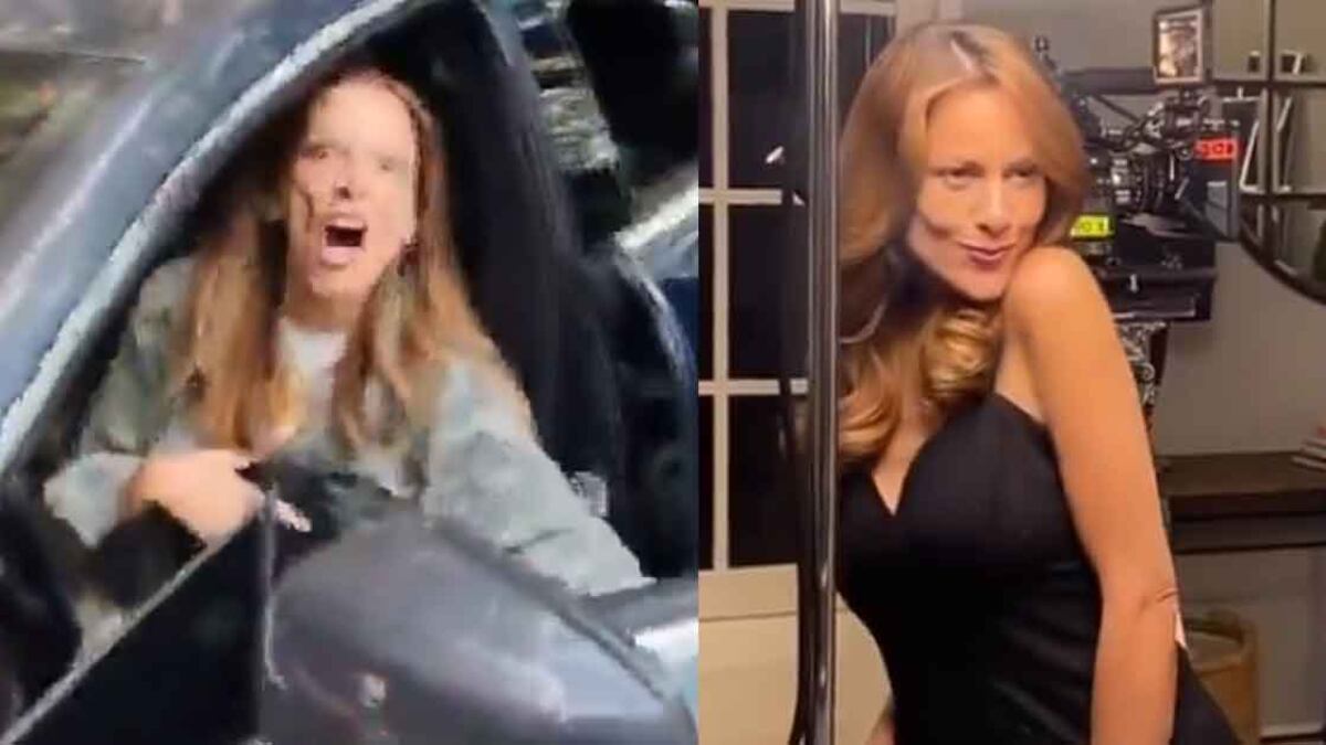 Ximena Pichel, modelo argentina que agredió a un policía. (Foto: Redes sociales)