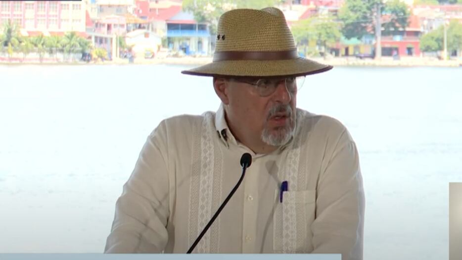 El presidente Bernardo Arévalo.