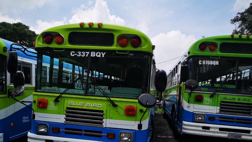 Sube el precio de los pasajes en Mixco. Foto: RRSS