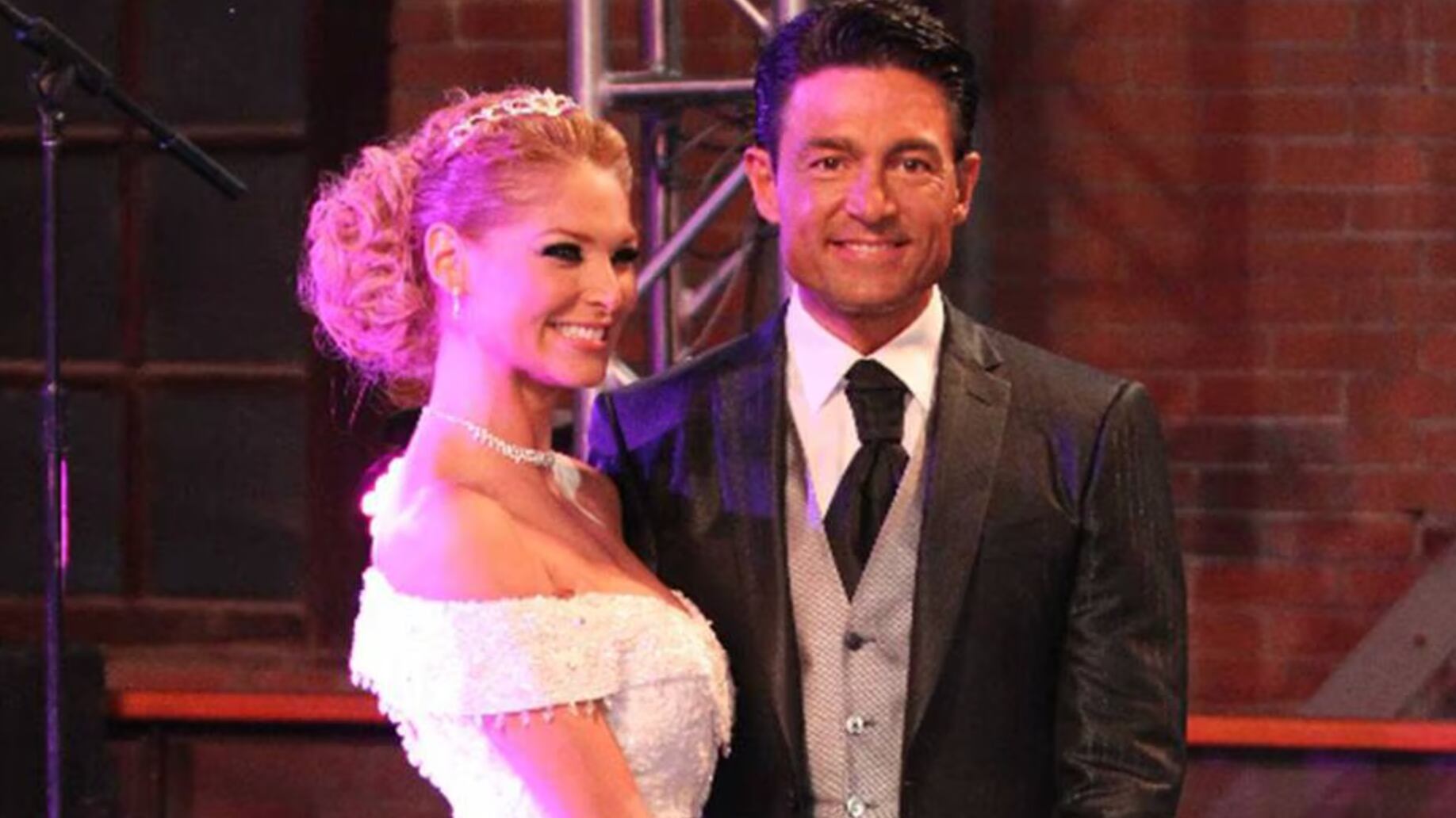 Ambos trabajaron juntos en la telenovela "Porque el amor manda"