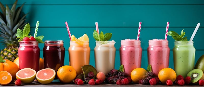 ¿Jugo natural = saludable?
No siempre. Estás tomando el azúcar de varias frutas… sin la fibra.