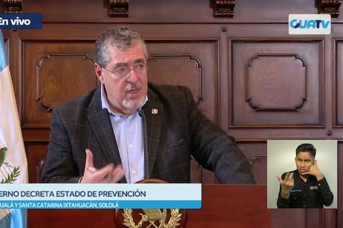 Arévalo decreta estado de prevención en Ixtahuacán y Nahualá