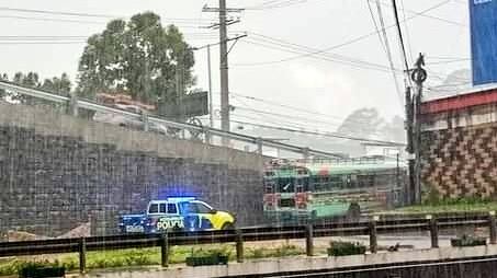 Ataque armado dentro de bus extraurbano.