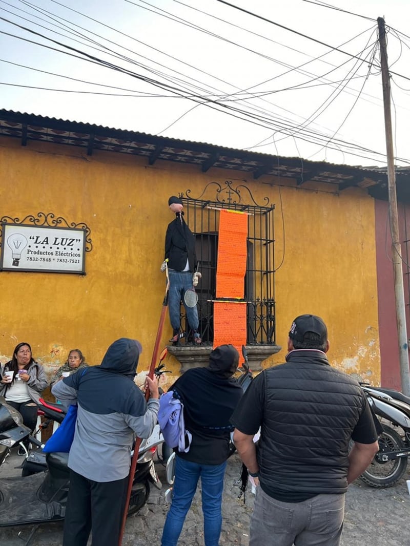Los mensajes de Judas en la Antigua Guatemala: “lástima que ahora ni se arrepienten, ni se ahorcan”