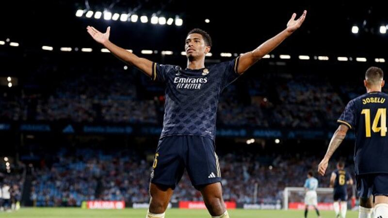 Jude Bellingham le da el triunfo al Madrid ante el Celta de Vigo