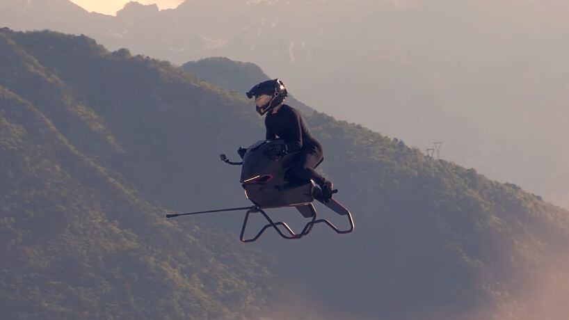 Inspirada en las “speeder bike” de Star Wars. (Foto: Redes sociales)