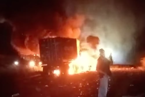 Siete heridos en accidente en autopista Palín-Escuintla