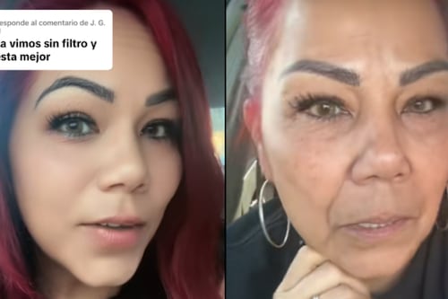 Influencer queda expuesta sin filtros en vivo