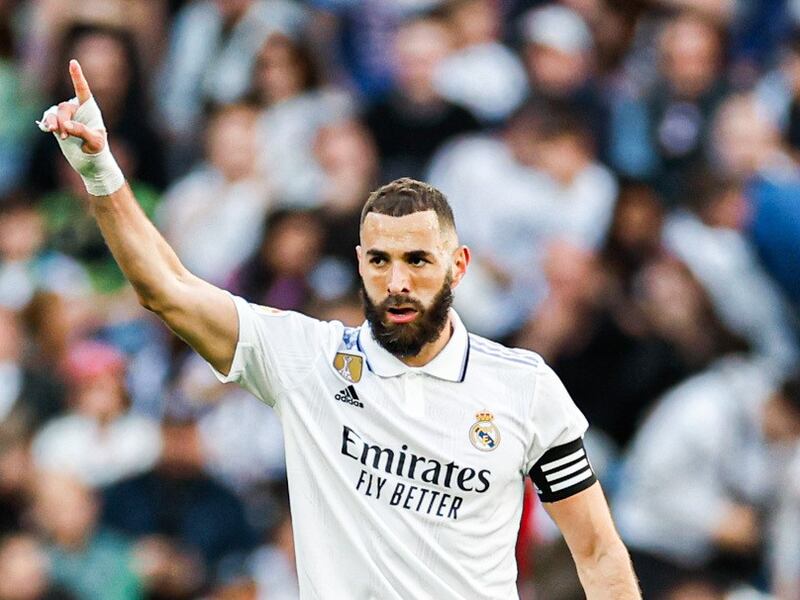 Benzema se coloca dentro del podio de los tripletes más rápidos de la temporada