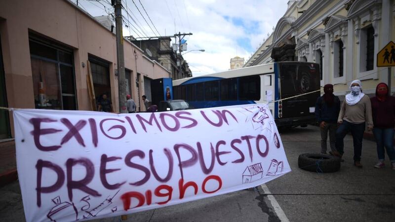 Continúan manifestaciones e incertidumbre por aprobación del presupuesto 2020